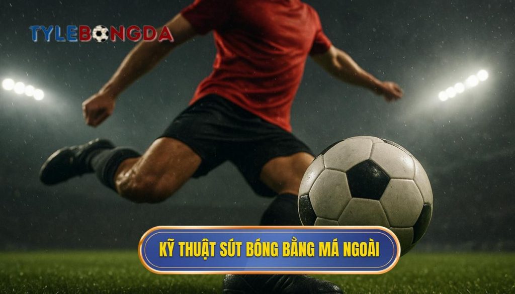 Kỹ thuật sút bóng bằng má ngoài