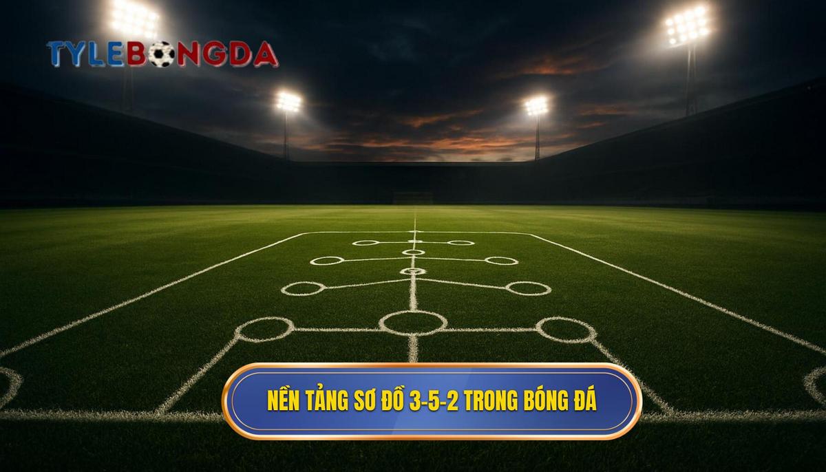 Nền tảng của sơ đồ 3-5-2 tấn công