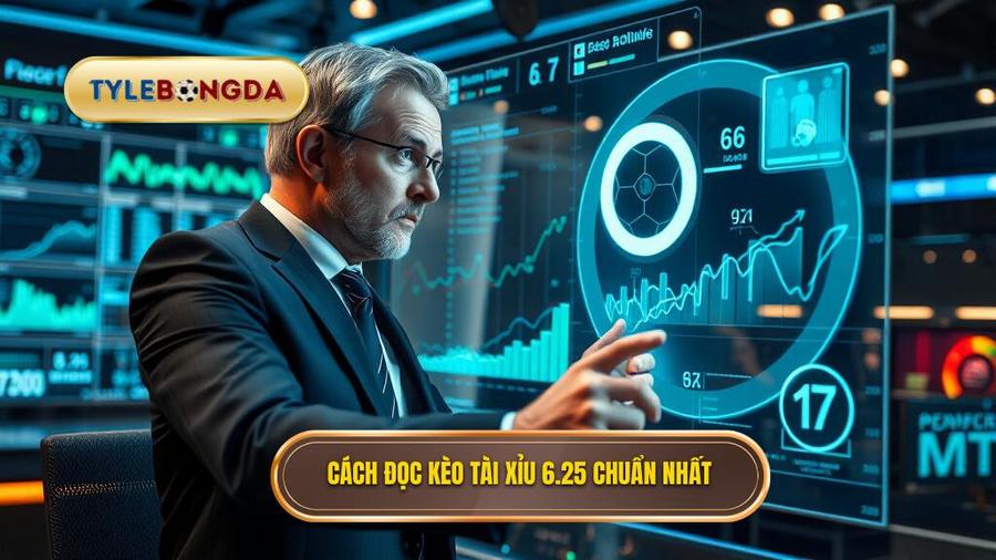Cách đọc kèo tài xỉu 6.25 chuẩn nhất
