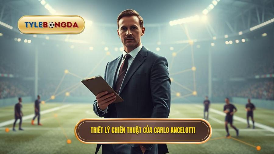 Triết lý cốt lõi trong chiến thuật Carlo Ancelotti