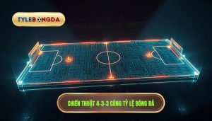 Chiến thuật 4-3-3 cùng TỶ LỆ BÓNG ĐÁ