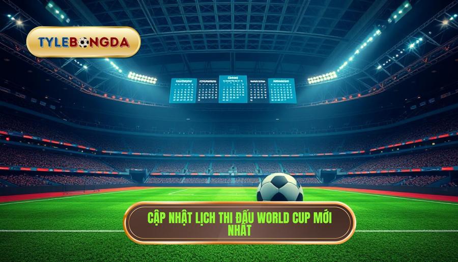 1. Cập nhật lịch thi đấu World Cup mới nhất
