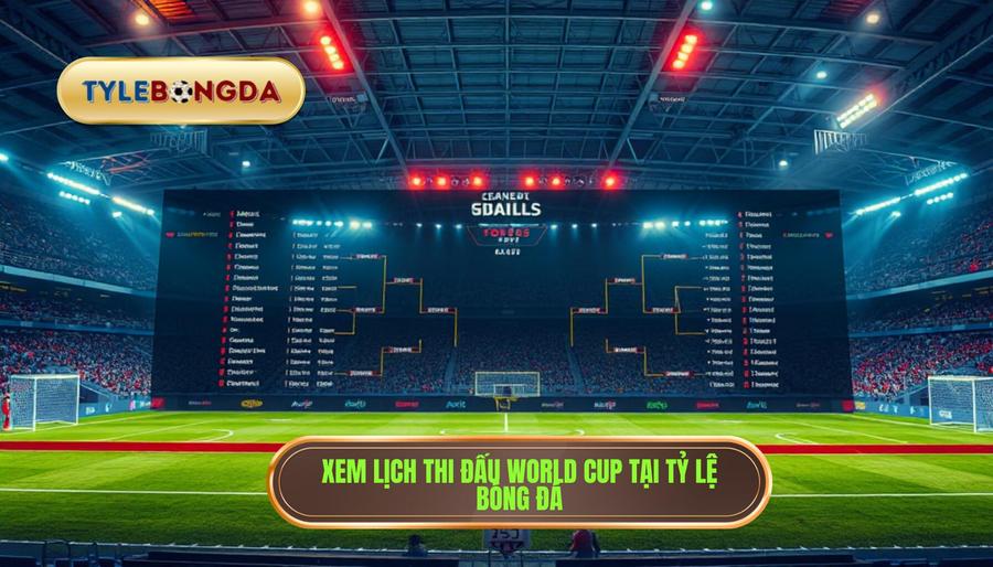 2. Xem lịch thi đấu World Cup tại Tỷ Lệ Bóng Đá